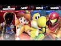 Amiibo Tag Team Tourney 2024 Edition - Daisy and Mii Swordfighter Victory