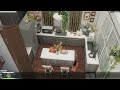 a single mother's apartment ୨ৎ [a speedbuild with rain sounds]