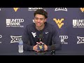 WVU Football Avery Wilcox Gold-Blue Postgame | April 27 2024