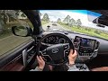 2020 Toyota Land Cruiser 200 4.5 AT - POV TEST DRIVE