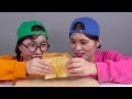 Jelly Bottle Candle Rainbow Candy Mukbang BY DONA