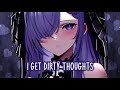 Nightcore - Dirty Thoughts (Chloe Adams) (Lyrics)