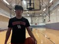 Stationary ball handling warmup