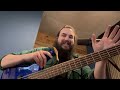 New Years Practice Routine ep.6 (5 String Bass/Melodic Minor Scale)