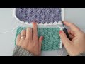 Diamond Puff Mile a Minute Blanket Crochet Pattern Tutorial for a Baby Blanket