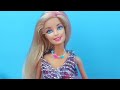 Barbie Doll Makeover Transformation ~ DIY Miniature Ideas for Barbie ~ Wig, Dress, Faceup, and More!