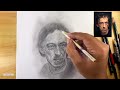 Realistic portrait drawing || how to draw a realistic