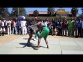 Wrestling Roots - Ethiopian Tigel Wrestling. 72 kilos. Anbessa Kahsay (green) vs. ?