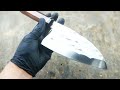 7000원에 구입한 대장간 칼의 변신 / Turning a $5 Knife Into a High End Chef's Knife