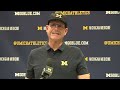 Jim Harbaugh press conference after Michigan win over Ohio State