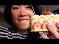 I Made Mini Lunchbox Strawberry Cream Cakes From Scratch