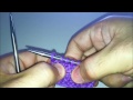 P2TOGTBL - Purl Two Together Through the Back Loop - Left Handed - Continental