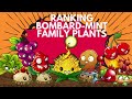 ranking all bombard-mint family plants / pvz tier list - pvz2 rank (episode 4)