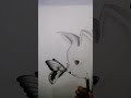 How to draw a cat with butterfly pencil drawing for beginners । step by step