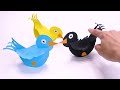 DIY paper toys | Easy paper birds