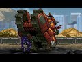 Mecha Sonic VS Metal Slug soldiers - SAWOC scene (Originally intended music)