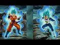 INT SSJ Blue Goku & Vegeta Intro OST [4KHD] (Dokkan Battle)