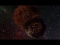 Planets Collision Animation