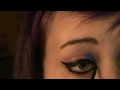 Make-up Tutorial: American Flag eye-make-up c: