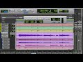 Working with Pro Tools - Playlist Record and Comping