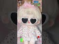Cotton plush doll Unboxing, make up.