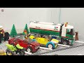 LEGO NATURAL DISASTERS Meteors - Real FLOODS INSIDE BUILDINGS - Dam Breach Explosions Tsunami