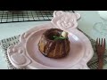 흑당 시럽 시나몬 진저 구겔호프 만들기 cinnamon ginger googelhoff black + sugar syrup baking vlog