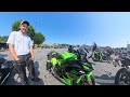 Bikes and Breakfast 7-28-24 - New rider shares lots of insight Ninja 650 - Eldersburg MD