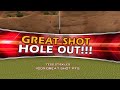 Golden Tee Great Shot on Petra!