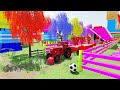 TRANSPORTING strawberries, grapes, oranges and watermelon WITH TRACTOR fs22