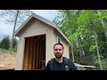 Easy Way to Trim a 8x12 Shed