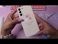 Galaxy S22 Plus [Pink Gold]💕Aesthetic Accessories + Cozy what’s in my phone 2 months later 🌸 asmr