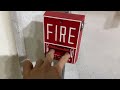 Basement Fire System Test 25 | Wheelock 7002Ts