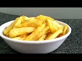 4 Ingredients Recipe Secret for Tasty Crispy French Fries. #frenchfriesrecipeathome