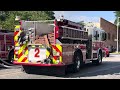 Firetrucks Ambulances Responding Compilation - Baltimore City/Mutual Aid Companies in Baltimore City