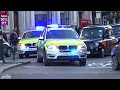 Kent Police Cars responding - Ford Focus x2