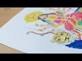 Durga mata drawing/drawing of durga maa/Navratri drawing/Durga maa drawing by colour pencil/Durga ma