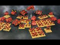 EPIC BLOOD ANGELS BATTLE COMPANY: Painting over 100 Space Marine Miniatures in 6mm