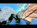 The Joker - Six Flags Discovery Kingdom - Onride - 4K - Wide Angle