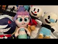 Cuphead, Mugman, and Cala Maria plush unboxing along with Moondrop