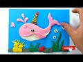 Make A Whale Out Of Clay (♡-♡) !