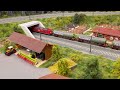 H0 Modelleisenbahn - klassisches Fahrvideo März 2024 I Zugfahrten in 1:87