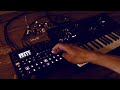 Digitakt II + Korg XD Dark ARPs Live Jam | 125 BPM | 4K | 2024