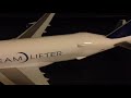 My first unboxing video of Boeing 747-400LCF (Dreamlifter)