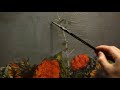 유화로 가을 꽃 화분 그리기 Oil Painting Autumn Flower Arrangement