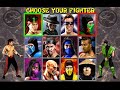 Mortal Kombat 2 Liu Kang (me) vs Shang Tsung