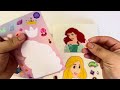 Decorate with Sticker Book Disney Princess | Elsa | Ariel [ToyASMR] #paperplay #asmr