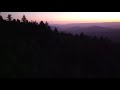 180° Santa Cruz Mountain at Sunset