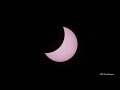 Total Solar Eclipse in Mansfield Texas USA （皆既日食 米国テキサス州マンスフィールド）2024 Apr 8 timelapse