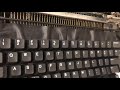 IBM Selectric III carrier/carriage will not advance forward